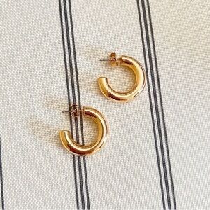 Boutique Gold Hoop Earrings